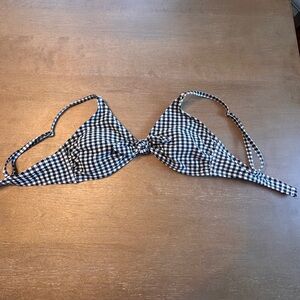 Xhilaration Checkered Bikini Top
